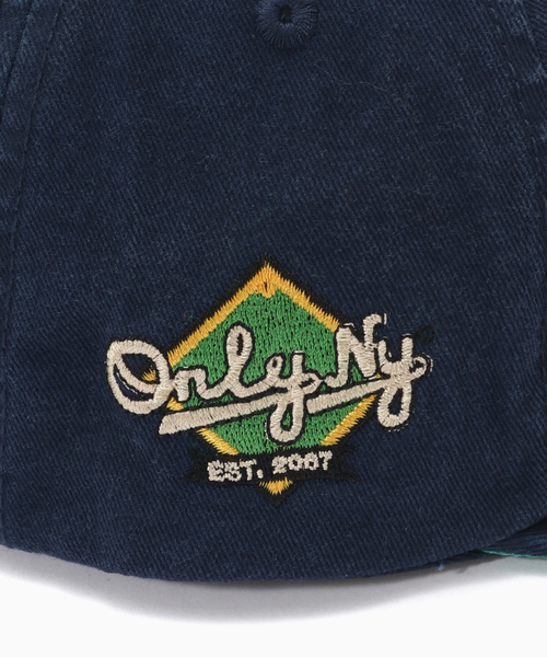 ONLY NY（オンリーニューヨーク）の「ONLY NY / オンリーニューヨーク New York Snapback Hat（キャップ・メンズ・ネイビー・FREE）」の5枚目の写真