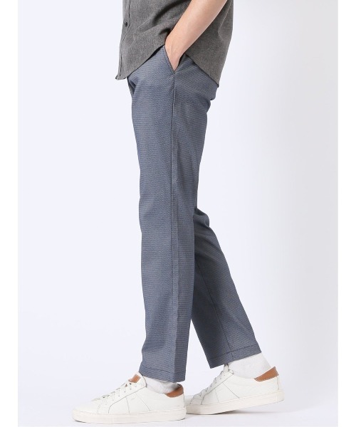 m.f.editorial（エムエフエディトリアル）の「パンツ メンズ ストレッチ 抗菌防臭 スリム トラウザー テーパード ドビー クロスストレッチ + エアー（チノパンツ・メンズ・ブラック/カーキ/ライトグレー/ネイビー・X-LARGE/S/MEDIUM/LARGE）」の9枚目の写真