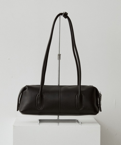 arholiday.standard(エーアールホリデースタンダード)の「long handle boston bag / ロングハンドルボストンバック(ボストンバッグ・レディース・ブラック/ブラウン・FREE)」の15枚目の写真
