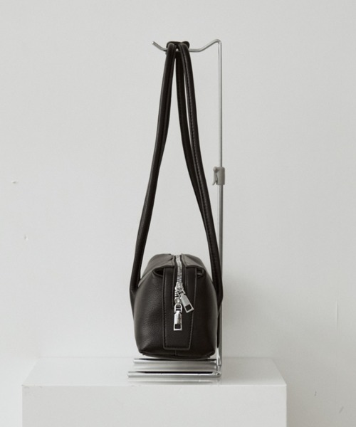 arholiday.standard(エーアールホリデースタンダード)の「long handle boston bag / ロングハンドルボストンバック(ボストンバッグ・レディース・ブラック/ブラウン・FREE)」の16枚目の写真