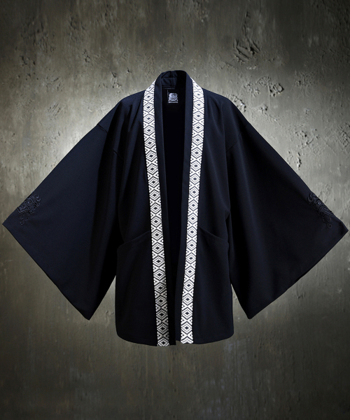 Эсниклуп —刺繍 wide sleeves black (刺繍ドゥルマギブラック)