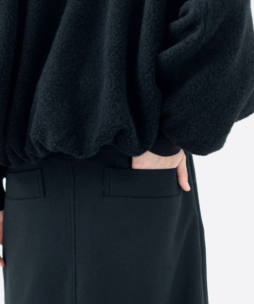 bedsidedrama(ベットサイドドラマ)の「BEDSIDEDRAMA/ベッドサイドドラマ/Dreamin' Surf Rider Skirt(スカート・レディース・ブラック/カーキ・1)」の12枚目の写真