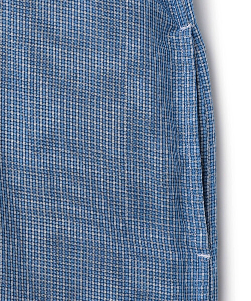 DANTON（ダントン）の「Store-Exclusive Women’s Textured Check Shirt Dress（ワンピース・レディース・ブルー系その他・36）」の7枚目の写真