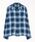 MINEDENIM�i�}�C���f�j���j�́uMINEDENIM (�}�C���f�j��)R.Flannel Ombre Open Collar SH�i�V���c/�u���E�X�j�v�b�u���[
