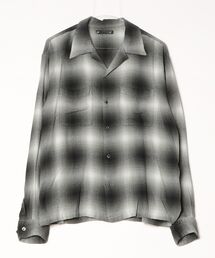 MINEDENIM（マインデニム）の「MINEDENIM (マインデニム)R.Flannel Ombre Open Collar SH（シャツ/ブラウス）」