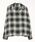 MINEDENIM�i�}�C���f�j���j�́uMINEDENIM (�}�C���f�j��)R.Flannel Ombre Open Collar SH�i�V���c/�u���E�X�j�v�b�u���b�N