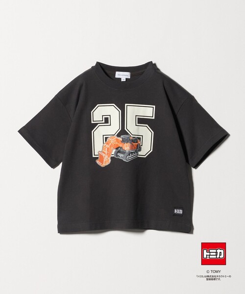 green label relaxing(グリーンレーベルリラクシング)の「【別注】<TOMICA>Tシャツ / キッズ(100cmー130cm)(Tシャツ/カットソー・キッズ・ネイビー/オフホワイト/グレー系・130cm/110cm/120cm/100cm)」の3枚目の写真