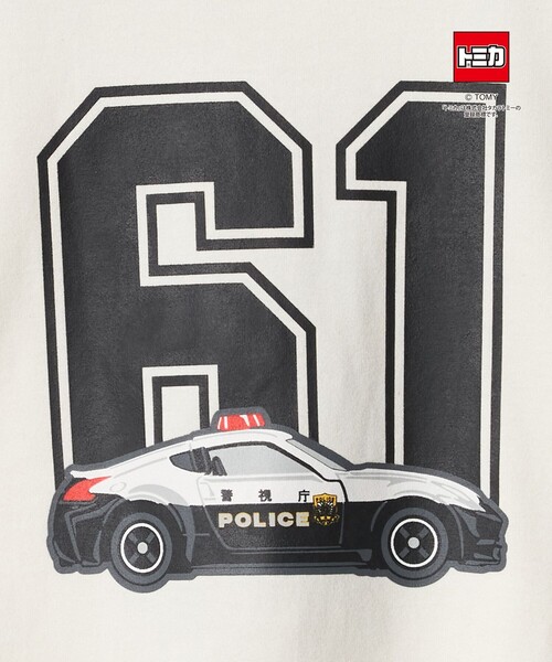 green label relaxing(グリーンレーベルリラクシング)の「【別注】<TOMICA>Tシャツ / キッズ(100cmー130cm)(Tシャツ/カットソー・キッズ・ネイビー/オフホワイト/グレー系・130cm/110cm/120cm/100cm)」の10枚目の写真