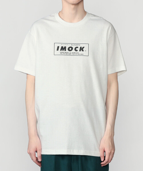 Bshop(ビショップ)の「神戸ザック |〈別注〉IMOCK ロゴTシャツ BLACK MEN(Tシャツ/カットソー・メンズ・ホワイト系その他・L/M)」の7枚目の写真
