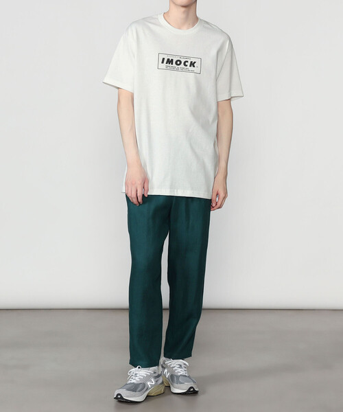 Bshop(ビショップ)の「神戸ザック |〈別注〉IMOCK ロゴTシャツ BLACK MEN(Tシャツ/カットソー・メンズ・ホワイト系その他・L/M)」の10枚目の写真