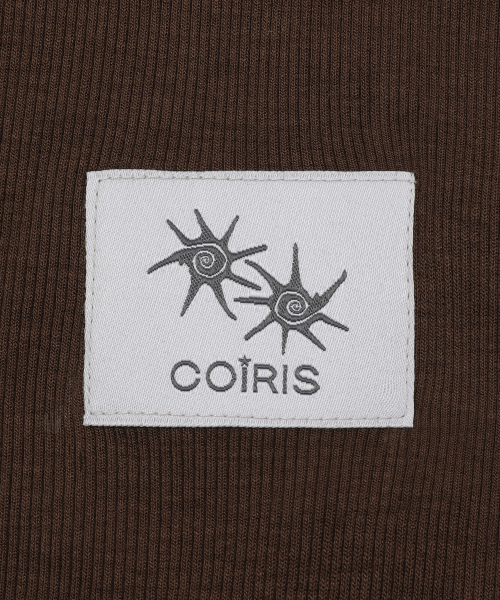 COIRIS(コイリス)の「ラセレースクロスVネック長袖Tシャツ(Tシャツ/カットソー・レディース・ブラック/チャコール/Beige/ブラウン・FREE)」の17枚目の写真