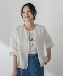LAUTREAMONT（ロートレアモン）の「多機能シアージャケット（ブルゾン）」