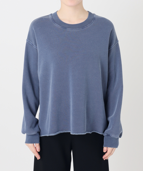 AP STUDIO（エーピーストゥディオ）の「【XIRENA/キセレナ】SHORT SWEAT PULLOVER（スウェット・レディース・ブルー・FREE）」の10枚目の写真