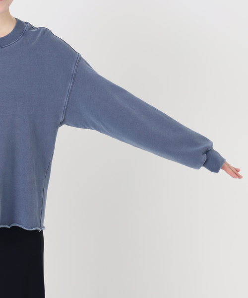 AP STUDIO（エーピーストゥディオ）の「【XIRENA/キセレナ】SHORT SWEAT PULLOVER（スウェット・レディース・ブルー・FREE）」の14枚目の写真