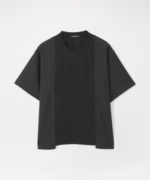 ストライプブロッキングTシャツ