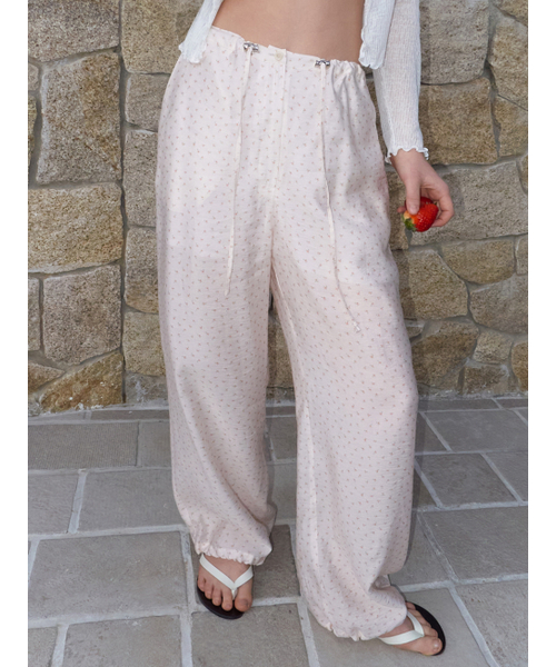 ETMON（エトモン）の「Flower String Pants, Light Pink（その他パンツ・レディース・その他・F）」の5枚目の写真