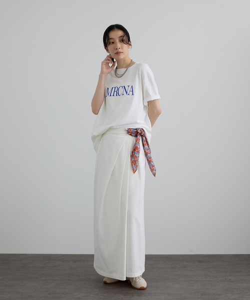 SALON adam et rope'（サロン アダム エ ロペ）の「リバティスカーフ（バンダナ/スカーフ・レディース・ブラック系その他/ブルー系その他4/グリーン系その他・FREE）」の12枚目の写真