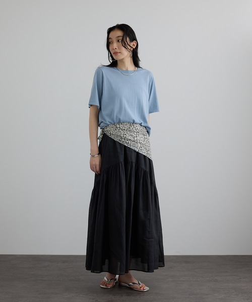 SALON adam et rope'（サロン アダム エ ロペ）の「リバティスカーフ（バンダナ/スカーフ・レディース・ブラック系その他/ブルー系その他4/グリーン系その他・FREE）」の11枚目の写真