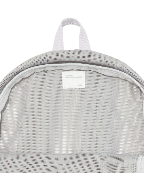 THECOLDESTMOMENT(ザコールデストモーメント)の「TCM ice mesh backpack (grey)(バックパック/リュック・レディース・その他・OS)」の5枚目の写真