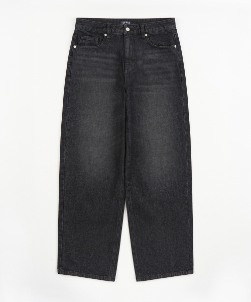 TOFFEE(トフィー)の「ストレートフィットデニムパンツ(ブラック)(デニムパンツ・メンズ・その他・X-LARGE/LARGE/MEDIUM/SMALL)」の12枚目の写真