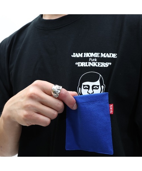 JAM HOME MADE(ジャムホームメイド)の「PUNK DRUNKERS × JAM HOME MADE あいつフェイスリング ハーフ SV925(リング・メンズ・シルバー・#21/#19/#17/#15/#13)」の2枚目の写真