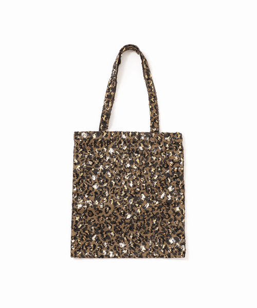 Uhr(ウーア)の「Uhr/ウーア Sequin Leopard Tote トートバッグ(トートバッグ・レディース・ベージュ・FREE)」の6枚目の写真