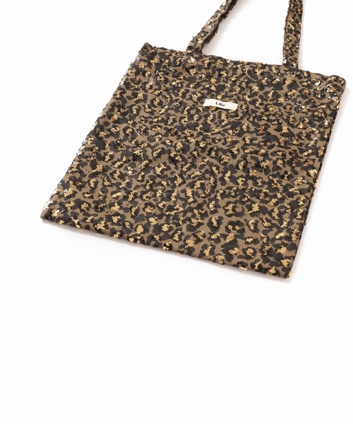 Uhr(ウーア)の「Uhr/ウーア Sequin Leopard Tote トートバッグ(トートバッグ・レディース・ベージュ・FREE)」の7枚目の写真