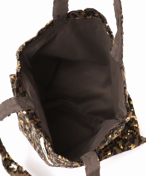 Uhr(ウーア)の「Uhr/ウーア Sequin Leopard Tote トートバッグ(トートバッグ・レディース・ベージュ・FREE)」の9枚目の写真