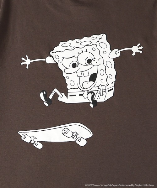 MFC STORE(エムエフシーストア)の「SpongeBob x MFC STORE SKATEBOARD S/S TEE(Tシャツ/カットソー・メンズ・チャコール/ホワイト・XS/S/M/L/XL/XXL)」の13枚目の写真