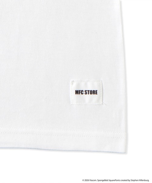 MFC STORE(エムエフシーストア)の「SpongeBob x MFC STORE SKATEBOARD S/S TEE(Tシャツ/カットソー・メンズ・チャコール/ホワイト・XS/S/M/L/XL/XXL)」の4枚目の写真