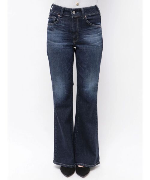 TONAL(トーナル)の「【SOMETHING】MORE FLEAR(デニムパンツ・レディース・インディゴブルー/ブラック・28inch/27inch)」の15枚目の写真