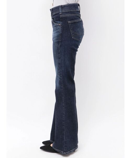 TONAL(トーナル)の「【SOMETHING】MORE FLEAR(デニムパンツ・レディース・インディゴブルー/ブラック・28inch/27inch)」の16枚目の写真