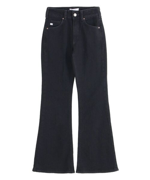 TONAL(トーナル)の「【SOMETHING】MORE FLEAR(デニムパンツ・レディース・インディゴブルー/ブラック・28inch/27inch)」の9枚目の写真