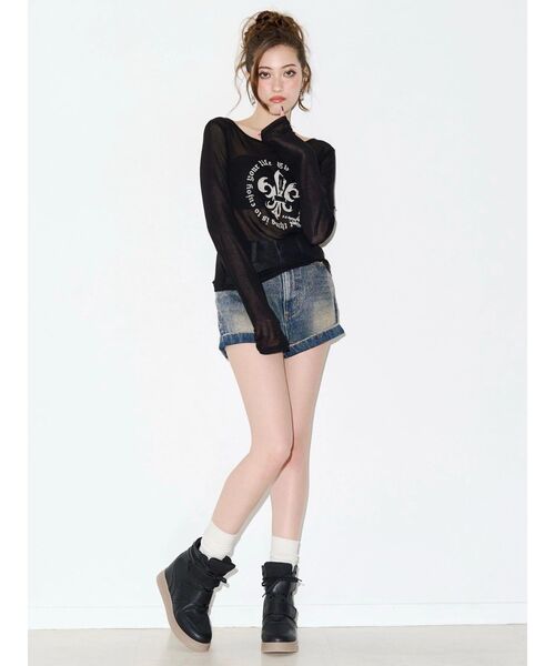 EVRIS(エヴリス)の「インソールボリュームスニーカー(スニーカー・レディース・ブラック/ネイビー/アイボリー・LARGE/MEDIUM/SMALL)」の12枚目の写真