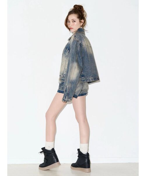 EVRIS(エヴリス)の「インソールボリュームスニーカー(スニーカー・レディース・ブラック/ネイビー/アイボリー・LARGE/MEDIUM/SMALL)」の13枚目の写真