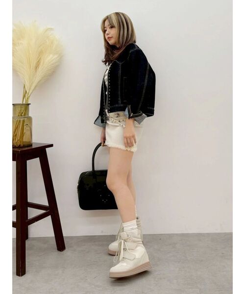 EVRIS(エヴリス)の「インソールボリュームスニーカー(スニーカー・レディース・ブラック/ネイビー/アイボリー・LARGE/MEDIUM/SMALL)」の22枚目の写真