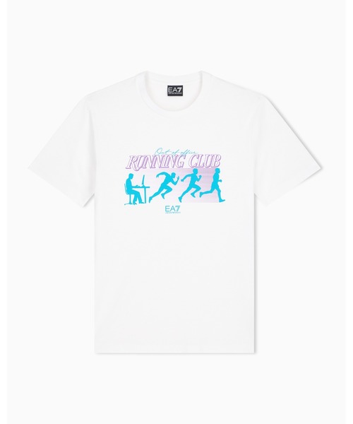 EMPORIO ARMANI EA7(エンポリオアルマーニイーエーセブン)の「<オンライン限定>【エンポリオ アルマーニ EA7】プリント入り ピュアコットンTシャツ(Tシャツ/カットソー・メンズ・ホワイト×レッド/ホワイト系その他/ホワイト×グリーン/ホワイト・LARGE/MEDIUM/SMALL/X-LARGE/X-SMALL)」の19枚目の写真