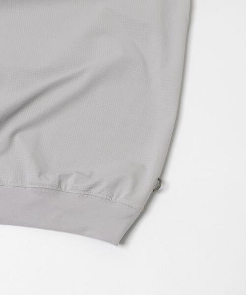 URBAN RESEARCH Sonny Label(アーバンリサーチサニーレーベル)の「ドットメッシュハーフジッププルオーバー(シャツ/ブラウス・メンズ・ライトグレー/ブラック/ブルー系その他・LARGE/MEDIUM)」の21枚目の写真