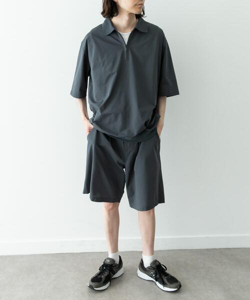 URBAN RESEARCH Sonny Label(アーバンリサーチサニーレーベル)の「ドットメッシュハーフジッププルオーバー(シャツ/ブラウス・メンズ・ライトグレー/ブラック/ブルー系その他・LARGE/MEDIUM)」の16枚目の写真