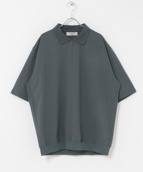 URBAN RESEARCH Sonny Label(アーバンリサーチサニーレーベル)の「ドットメッシュハーフジッププルオーバー(シャツ/ブラウス・メンズ・ライトグレー/ブラック/ブルー系その他・LARGE/MEDIUM)」の9枚目の写真