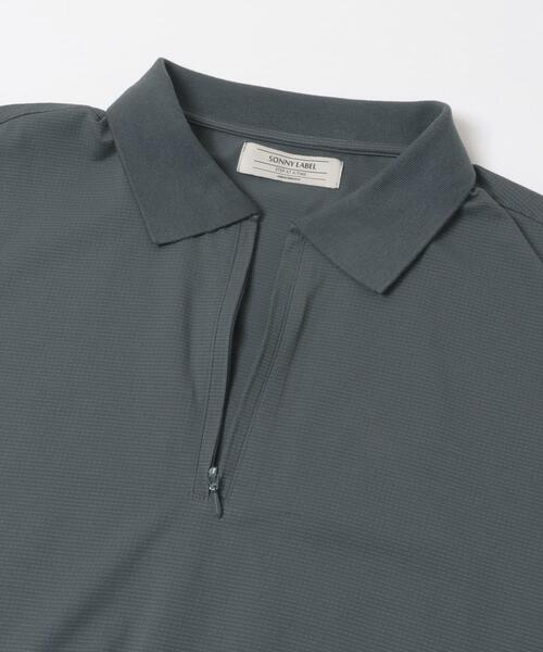 URBAN RESEARCH Sonny Label(アーバンリサーチサニーレーベル)の「ドットメッシュハーフジッププルオーバー(シャツ/ブラウス・メンズ・ライトグレー/ブラック/ブルー系その他・LARGE/MEDIUM)」の10枚目の写真