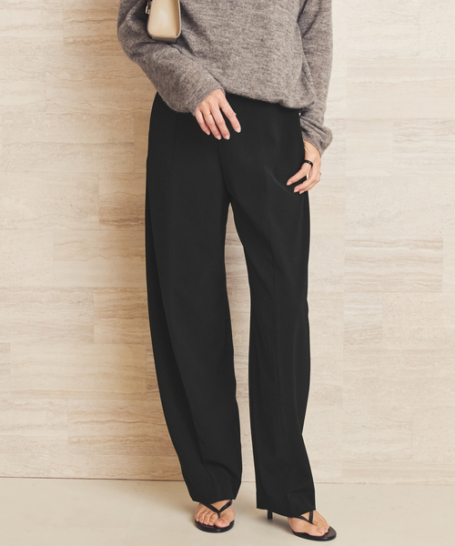 plage（プラージュ）の「Forme パンツ（その他パンツ・レディース・ブラウン/ブラック・38/36/34/32）」の2枚目の写真