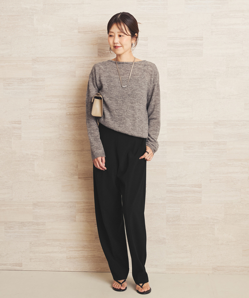 plage（プラージュ）の「Forme パンツ（その他パンツ・レディース・ブラウン/ブラック・38/36/34/32）」の3枚目の写真