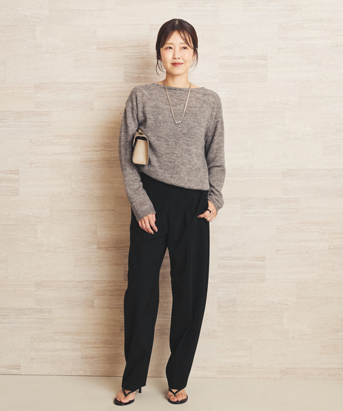 plage（プラージュ）の「Forme パンツ（その他パンツ・レディース・ブラウン/ブラック・38/36/34/32）」の9枚目の写真