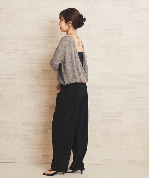 plage（プラージュ）の「Forme パンツ（その他パンツ・レディース・ブラウン/ブラック・38/36/34/32）」の10枚目の写真