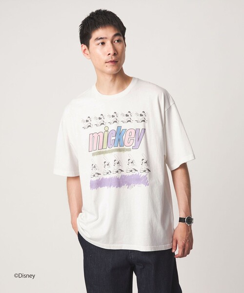 別注】＜URBAMENT＞「ディズニー」半袖 Tシャツ（Tシャツ/カットソー