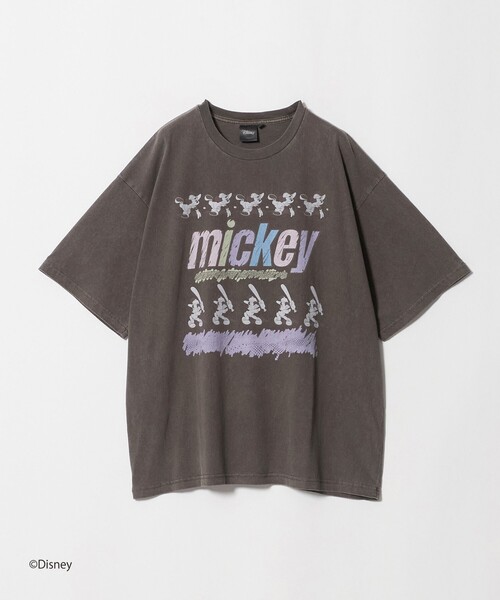Disney（ディズニー）の「【別注】＜URBAMENT＞「ディズニー」半袖 Tシャツ（Tシャツ/カットソー・メンズ・その他1/オフホワイト/その他4/ダークブラウン/ブラック/その他5/その他6/その他3/その他2・L/M/S）」の6枚目の写真