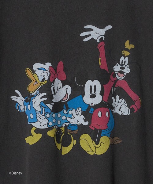 Disney（ディズニー）の「【別注】＜URBAMENT＞「ディズニー」半袖 Tシャツ（Tシャツ/カットソー・メンズ・その他1/オフホワイト/その他4/ダークブラウン/ブラック/その他5/その他6/その他3/その他2・L/M/S）」の17枚目の写真
