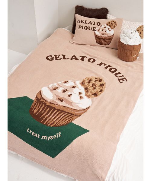 Sleep】スイーツジャガードマルチカバー（寝具）｜gelato pique Sleep