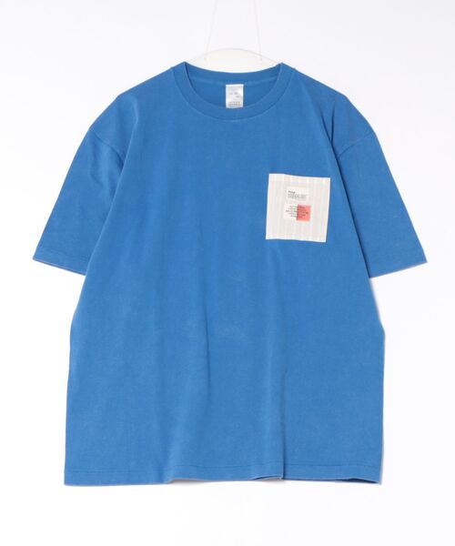 SNOOPY×OLD BETTY'S(スヌーピーカケルオールドベティーズ)の「スヌーピー【SNOOPY】Fade Wash T-Shirts(ワッペン)(Tシャツ/カットソー・レディース・ブルー/ネイビー・L/XL/M)」の7枚目の写真